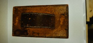 Secante Tinta Cuero Vintage Oficina