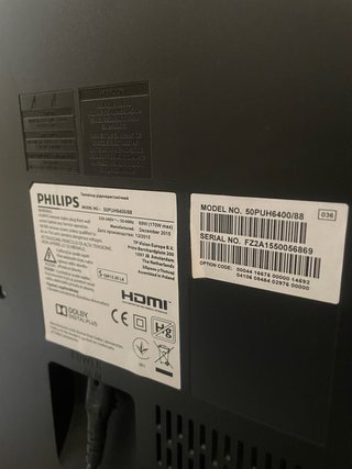 Smart TV 50 4k en perfecto Estado Mod 50PUH6400/88