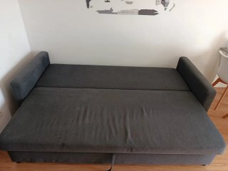 Sofá Cama 3 Plazas IKEA Friheten Gris