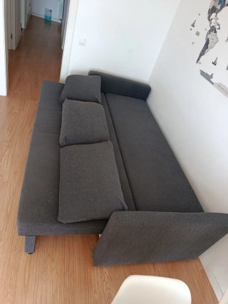 Sofá Cama 3 Plazas IKEA Friheten Gris