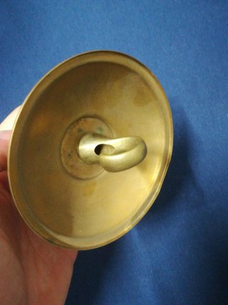 Florón lámpara dorado antiguo