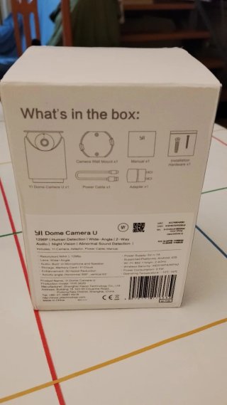 Cámara Vigilancia Yi Dome U 2K