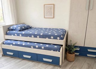 Cama nido con cajones