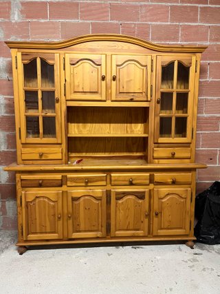 Aparador de pino macizo para cocina/salón