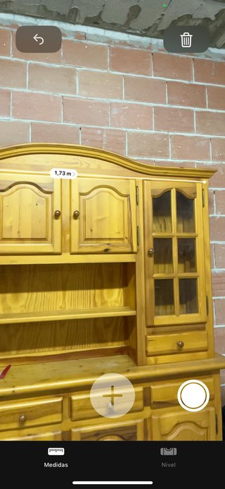 Aparador de pino macizo para cocina/salón