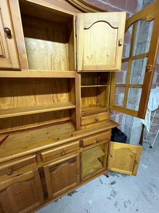 Aparador de pino macizo para cocina/salón