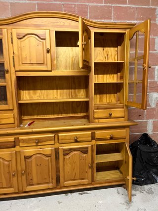 Aparador de pino macizo para cocina/salón