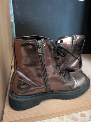 Botines Bronce talla 38