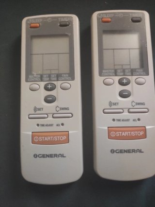 2 Mandos Aire Acondicionado General