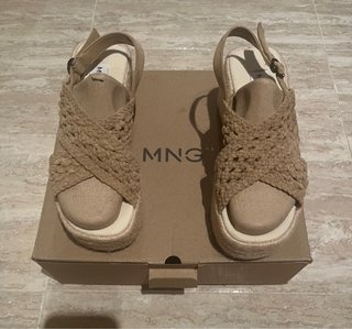 Sandalias cuña Mango mujer Talla 35