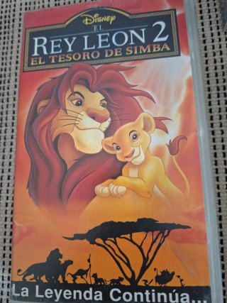 El Rey León 2: El Tesoro de Simba VHS