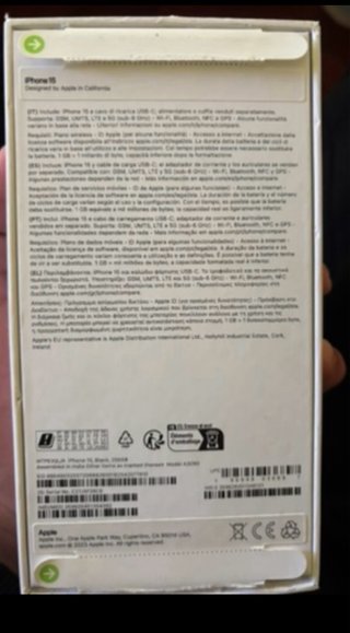 iPhone 15 Negro