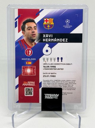 Xavi Hernández /75 Pitch To Dugout TTF