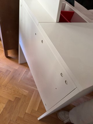 Tocador IKEA BRIMNES Blanco con Espejo