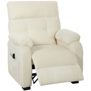 Sillón Reclinado 150° Efecto Terciopelo con Reposa