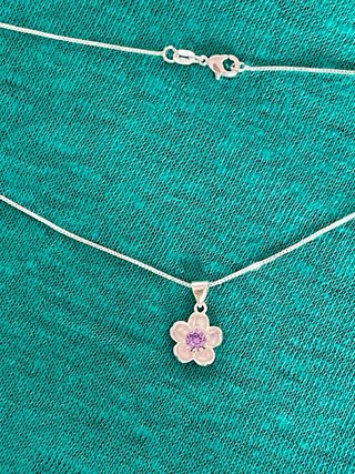 Colgante Plata 925 Flor