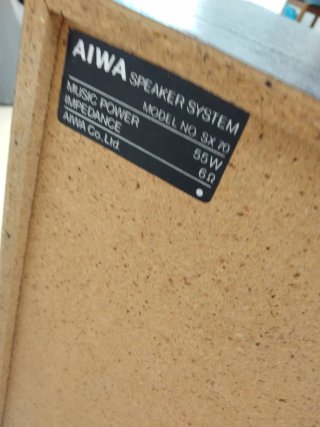 Pareja Altavoces AIWA SX-20