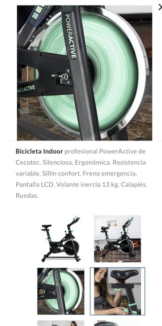 Bicicleta indor cecotec new