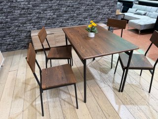 Mesa Comedor Cocina 4 Sillas Madera