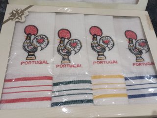 Lote 8 paños cocina Portugal