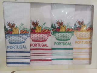 Lote 8 paños cocina Portugal