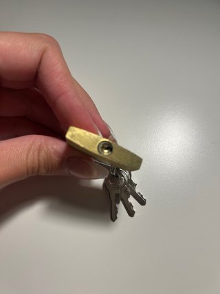 Candado Latón Ferro Tools + 3 Llaves Nuevo