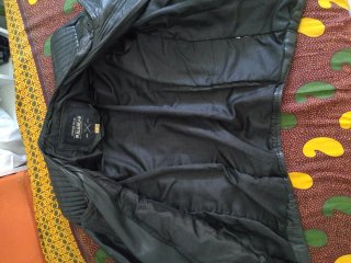 Cazadora Piel Negra Pull&Bear