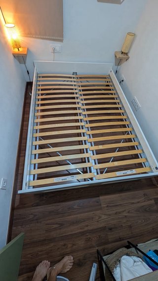 Cama Ikea Brimnes 140x200 (sin cajones)