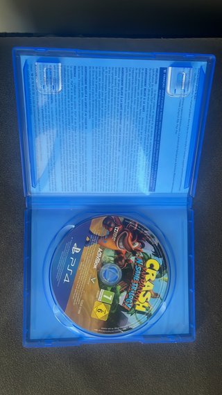 Crash Bandicoot Trilogy PS4 Como nuevo PAL Fra
