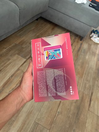 Tablet SPC rosa y blanca