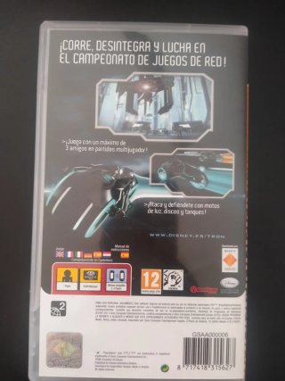 Tron Evolution PSP Disney