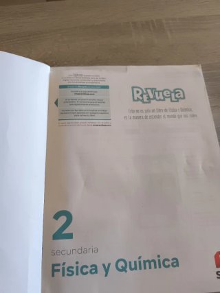 Física y química, 2 Secundaria, Revuela