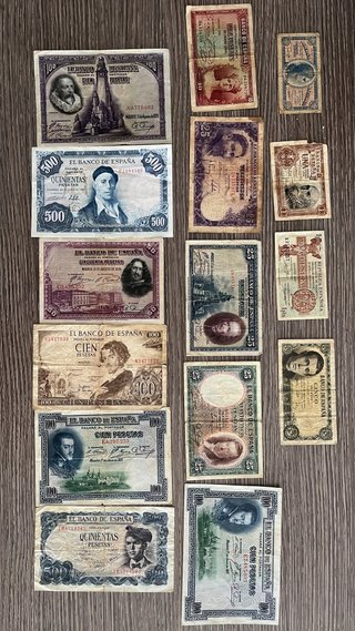Colección 226 billetes del mundo – 48 países