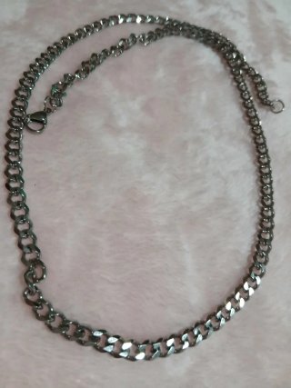 Cadena Eslabones Hombre Bisutería Plata