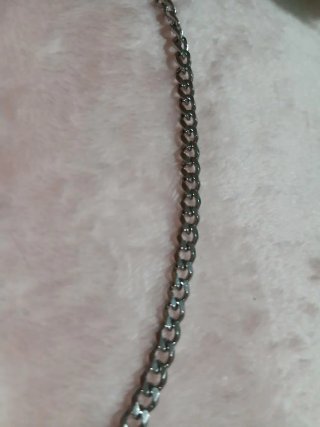 Cadena Eslabones Hombre Bisutería Plata