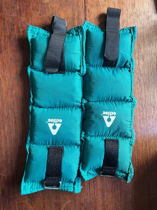 Pesas tobilleras 1kg velcro