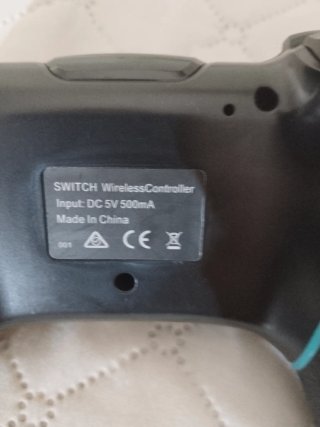 Mando Nintendo Switch Pro Negro