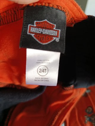 Conjunto Harley Davidson Baberos
