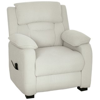Sillón Reclinable 150° Efecto Terciopelo con Repos