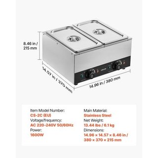 mueble acero para el hogar 8.2 kg 1600W