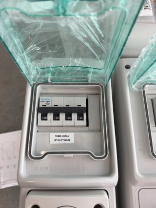 Cuadro Eléctrico Obra Trifásico 32A Schneider IP65