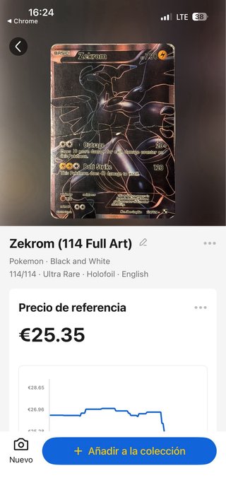 Lote Cartas Pokémon Reshiram, Zekrom, Blaziken, Sk
