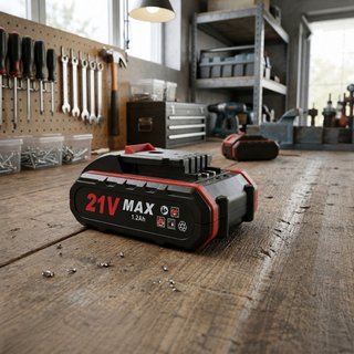 Batteria al litio da 21 V e 1300 mAh per tagliasiepi