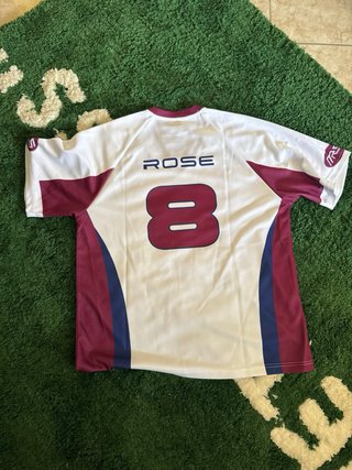 Maglia Calcio Numero 8 M Bianca Blu