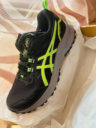 Zapatillas ASICS Hombre Negro/Verde