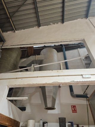 Silo carpintería para viruta madera