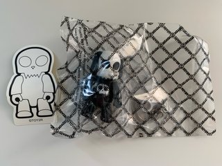 Toy2R Qee Skelanimals Panda Bear Skull Series 6
