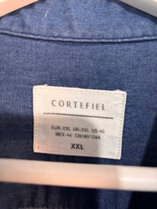 Camisa Vaquera Azul Talla XL