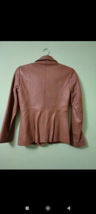 Chaqueta de cuero Sisley