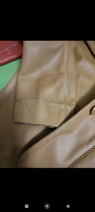 Chaqueta de cuero Sisley